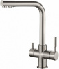 Смеситель Steel Hammer SH 552 SATIN для кухонной мойки фото в интернет-магазине «Wasser-Haus.ru»