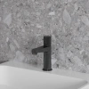 Смеситель для раковины Omnires Contour CT8010AT антрацит фото в интернет-магазине «Wasser-Haus.ru»