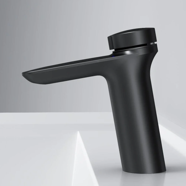 Смеситель для раковины AM.PM Inspire V2.0 F50A02522 черный фото в интернет-магазине «Wasser-Haus.ru»