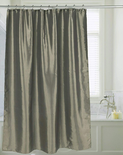 Штора для ванной Carnation Home Fashions Shimmer Sage фото в интернет-магазине «Wasser-Haus.ru»