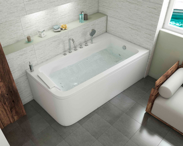 Акриловая ванна Grossman GR-17095-1 170x95, L фото в интернет-магазине «Wasser-Haus.ru»