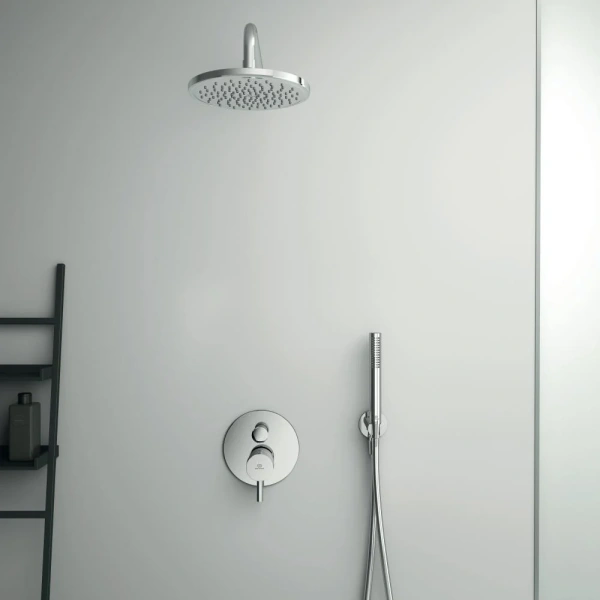 Душевой комплект Ideal Standard Cerafine BD192AA С ВНУТРЕННЕЙ ЧАСТЬЮ фото в интернет-магазине «Wasser-Haus.ru»