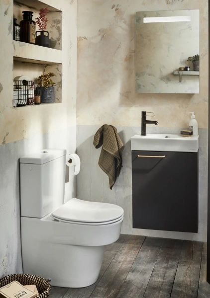 Зеркало Jacob Delafon Parallel EB1410RU-NF 50 с подсветкой фото в интернет-магазине «Wasser-Haus.ru»