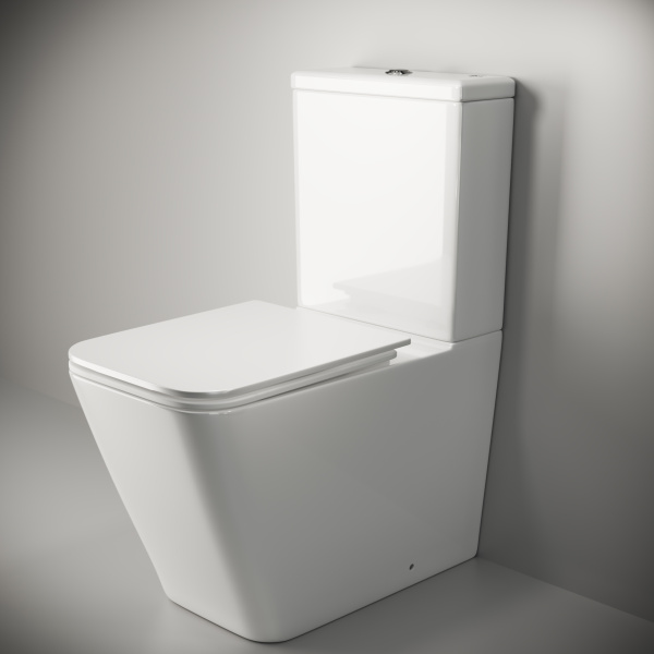 Чаша для унитаза-компакта Ceramica Nova Cubic CN1803-B фото в интернет-магазине «Wasser-Haus.ru»