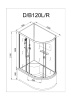 Душевая кабина AvaCan D120 L фото в интернет-магазине «Wasser-Haus.ru»