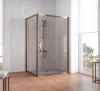 Душевой уголок Vegas Glass ZP+ZPV 120*100 05 05 профиль бронза, стекло бронза фото в интернет-магазине «Wasser-Haus.ru»