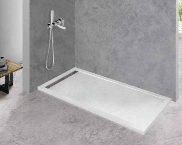 Поддон для душа Cezares TRAY-AS-AH-160/80-30-W 160x80, с сифоном, белый фото в интернет-магазине «Wasser-Haus.ru»