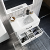 Мебель для ванной Iddis Brick 80 подвесная белая фото в интернет-магазине «Wasser-Haus.ru»