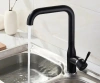 Смеситель для кухни Ledeme L4698B черный матовый фото в интернет-магазине «Wasser-Haus.ru»