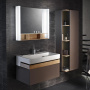 Мебель для ванной Jacob Delafon Terrace 80 ледяной коричневый лак фото в интернет-магазине «Wasser-Haus.ru»