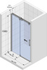 Душевая дверь в нишу Riho SZ OCEAN GU0204100 фото в интернет-магазине «Wasser-Haus.ru»