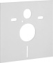 Комплект  Унитаз подвесной Villeroy & Boch O.Novo 5660 H101 alpin + Система инсталляции для унитазов Geberit Duofix Delta 458.124.21.1 3 в 1 с кнопкой фото в интернет-магазине «Wasser-Haus.ru»