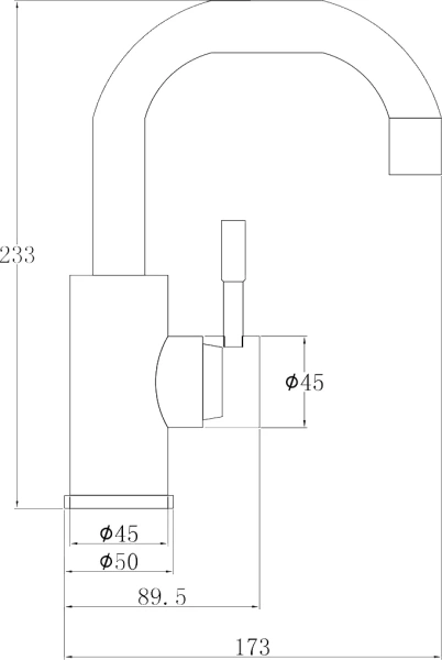 Смеситель для кухни Steel Hammer Inox SH 8714 INOX фото в интернет-магазине «Wasser-Haus.ru»
