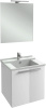 Мебель для ванной Jacob Delafon Struktura 60 белый блестящий, 2 дверцы фото в интернет-магазине «Wasser-Haus.ru»