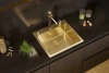 Смеситель для кухни Alveus Zina 1136509 золото фото в интернет-магазине «Wasser-Haus.ru»