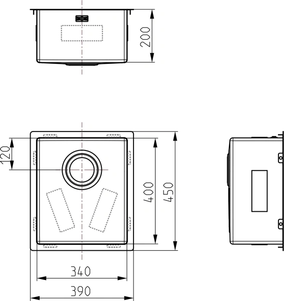Мойка кухонная Alveus Quadrix Monarch 20 бронза фото в интернет-магазине «Wasser-Haus.ru»