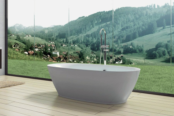 Акриловая ванна Art&Max AM-527-1800-835 180x80 фото в интернет-магазине «Wasser-Haus.ru»