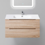 Мебель для ванной BelBagno Etna 90 rovere bianco фото в интернет-магазине «Wasser-Haus.ru»