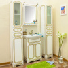 Мебель для ванной Sanflor Каир 60 белая, золотая патина фото в интернет-магазине «Wasser-Haus.ru»