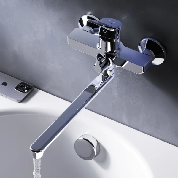 Смеситель для ванны с душем AM.PM X-Joy F85A90000 фото в интернет-магазине «Wasser-Haus.ru»