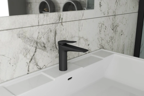 Смеситель для раковины Rush Nevis NE1735-12black фото в интернет-магазине «Wasser-Haus.ru»