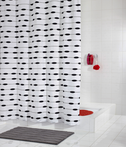 Штора для ванной Ridder Lace 41360 фото в интернет-магазине «Wasser-Haus.ru»