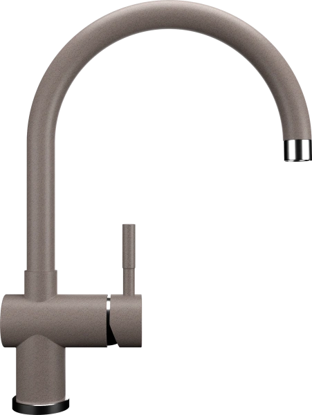 Комплект Мойка кухонная Ulgran U-404 -302 песочная + Смеситель U-021 песочный фото в интернет-магазине «Wasser-Haus.ru»