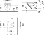 Комплект Унитаз подвесной Duravit DuraStyle 45510900A1 + R027767 + R0124AA фото в интернет-магазине «Wasser-Haus.ru»