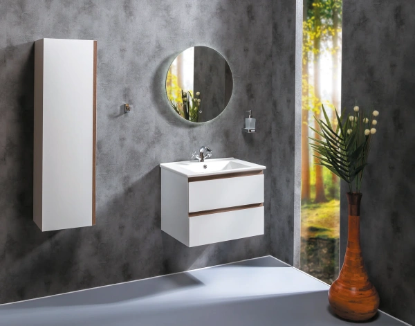 Тумба с раковиной Armadi Art Capolda 65 с ручкой дерево фото в интернет-магазине «Wasser-Haus.ru»