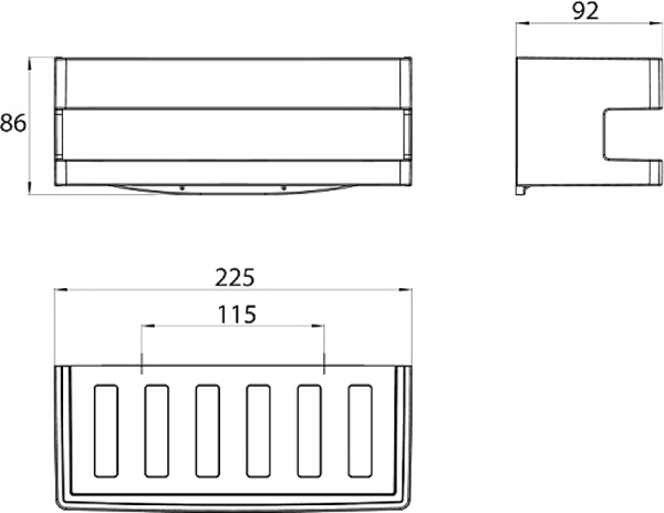 Полка Emco System 2 3545 001 23 фото в интернет-магазине «Wasser-Haus.ru»