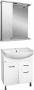 Мебель для ванной Misty Уют 60 с 1 ящиком белая фото в интернет-магазине «Wasser-Haus.ru»