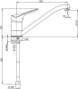 Смеситель для кухни Paini Pilot 04CR573 фото в интернет-магазине «Wasser-Haus.ru»