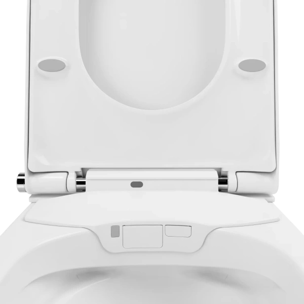 Унитаз подвесной Lavinia Boho Smart V-Clean 3359102R безободковый, с микролифтом фото в интернет-магазине «Wasser-Haus.ru»