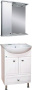 Мебель для ванной Misty Уют 50 с нижним ящиком белая фото в интернет-магазине «Wasser-Haus.ru»