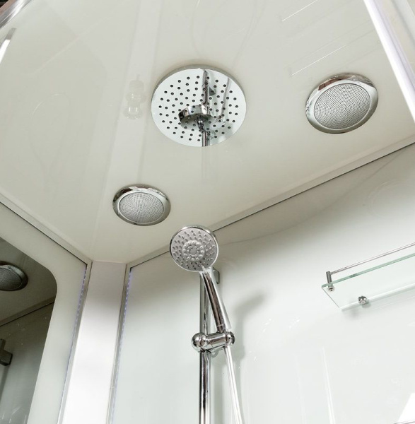 Душевая кабина DTO A102LLED с средним поддоном фото в интернет-магазине «Wasser-Haus.ru»