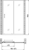 Душевая дверь в нишу Gemy Victoria S30191A 120 см фото в интернет-магазине «Wasser-Haus.ru»