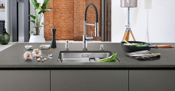 Дозатор Blanco Lato 525808 хром фото в интернет-магазине «Wasser-Haus.ru»