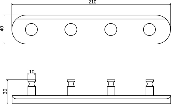 Крючок Sapho Samba SB124 фото в интернет-магазине «Wasser-Haus.ru»