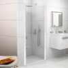 Душевая дверь в нишу Ravak CSD1-80 Transparent, профиль белый фото в интернет-магазине «Wasser-Haus.ru»