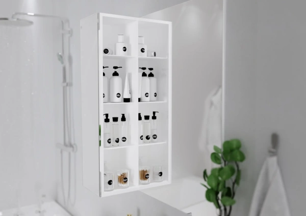 Зеркало 1MarKa Cube 60 фото в интернет-магазине «Wasser-Haus.ru»