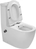 Унитаз-моноблок SantiLine SL-5011SM-BD безободковый, с микролифтом, встроенный смеситель фото в интернет-магазине «Wasser-Haus.ru»