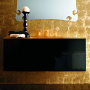 Мебель для ванной Eurolegno Glamour 120 черная фото в интернет-магазине «Wasser-Haus.ru»
