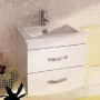Мебель для ванной Comforty Лаура 60-2 белый глянец фото в интернет-магазине «Wasser-Haus.ru»