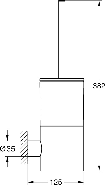 Ершик Grohe Atrio New 40314AL3 фото в интернет-магазине «Wasser-Haus.ru»