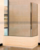 Боковая стенка RGW Screens Z-52 (SC) 750х1500 профиль хром, стекло шиншилла фото в интернет-магазине «Wasser-Haus.ru»