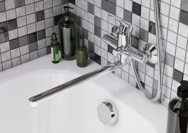 Универсальный смеситель Santek Марион WH5A12006C001, хром фото в интернет-магазине «Wasser-Haus.ru»