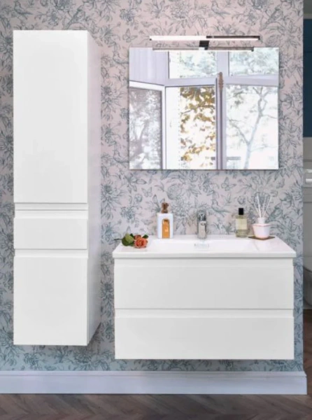 Мебель для ванной Jacob Delafon Madeleine 80 белый матовый фото в интернет-магазине «Wasser-Haus.ru»
