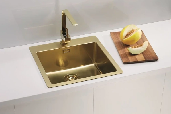 Мойка кухонная Alveus Pure Monarch 30 золото фото в интернет-магазине «Wasser-Haus.ru»