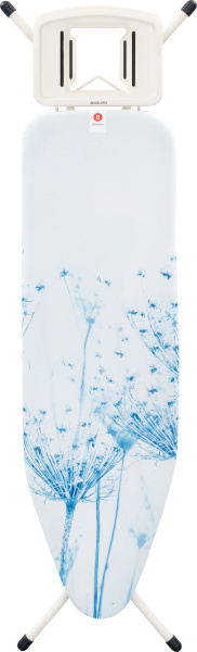 Гладильная доска Brabantia B 108822 124х38 цветок хлопка фото в интернет-магазине «Wasser-Haus.ru»
