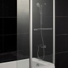 Шторка на ванну 1MarKa P-07 профиль хром, стекло прозрачное фото в интернет-магазине «Wasser-Haus.ru»